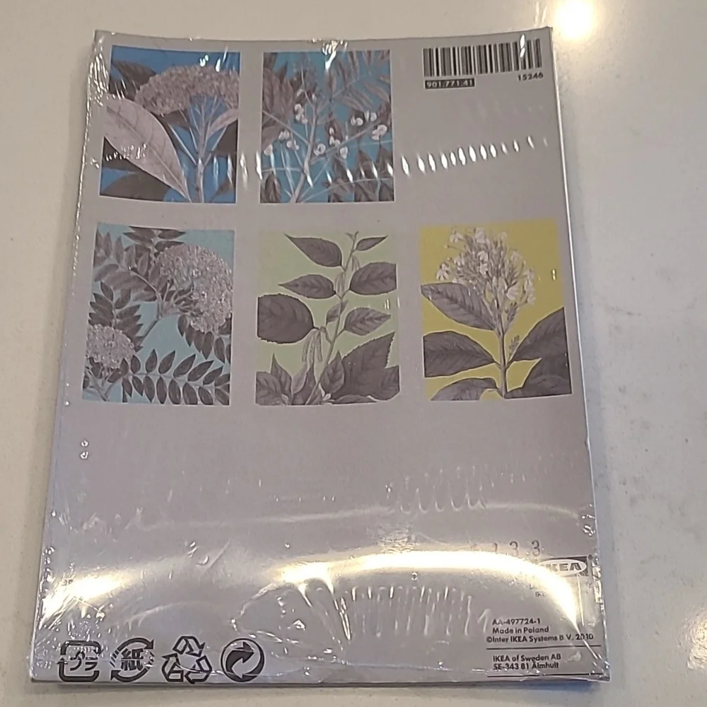 Vintage IKEA KORT Maria Mendez Prints, old floral wall art, botanical prints